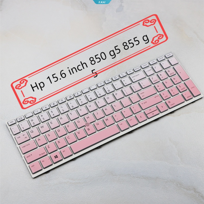 Film Keyboard Laptop Silikon Inggris Tersedia Untuk Hp 15.6 Inch 850g5 855 G5 Anti Air Full Coverage Film Pelindung [ZK]