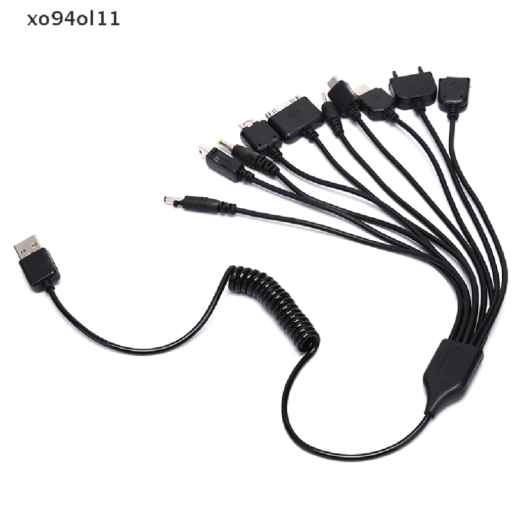 Xo Universal 10in1 Multi Fungsi Hp Game USB Charging Kabel Charger OL