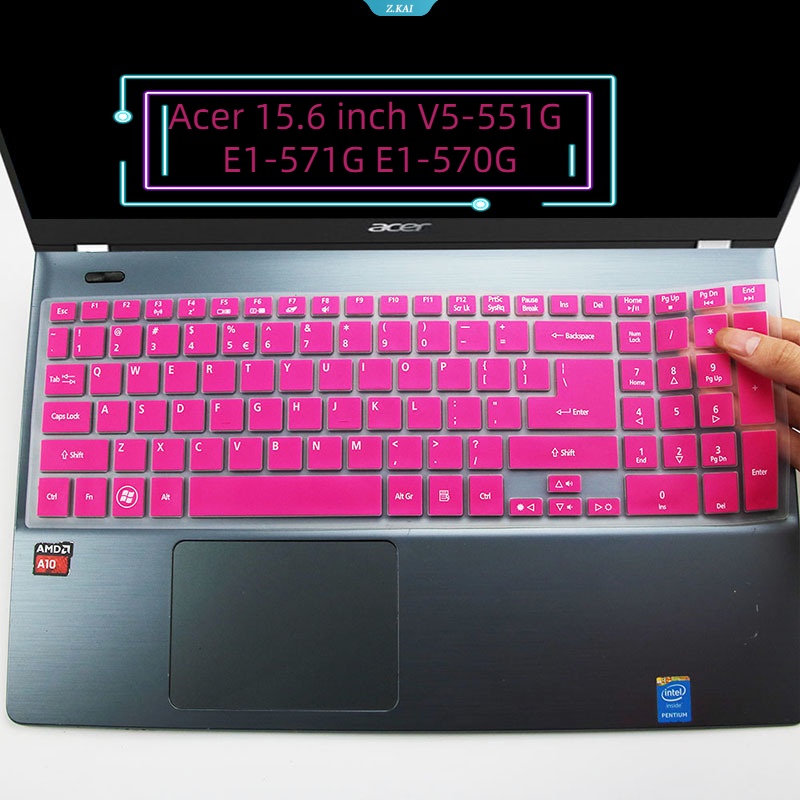 Laptop Acer 15.6 Inch V5-551G E1-571G E1-570G Casing Silikon Anti Air Untuk Pelindung Keyboard [ZK]