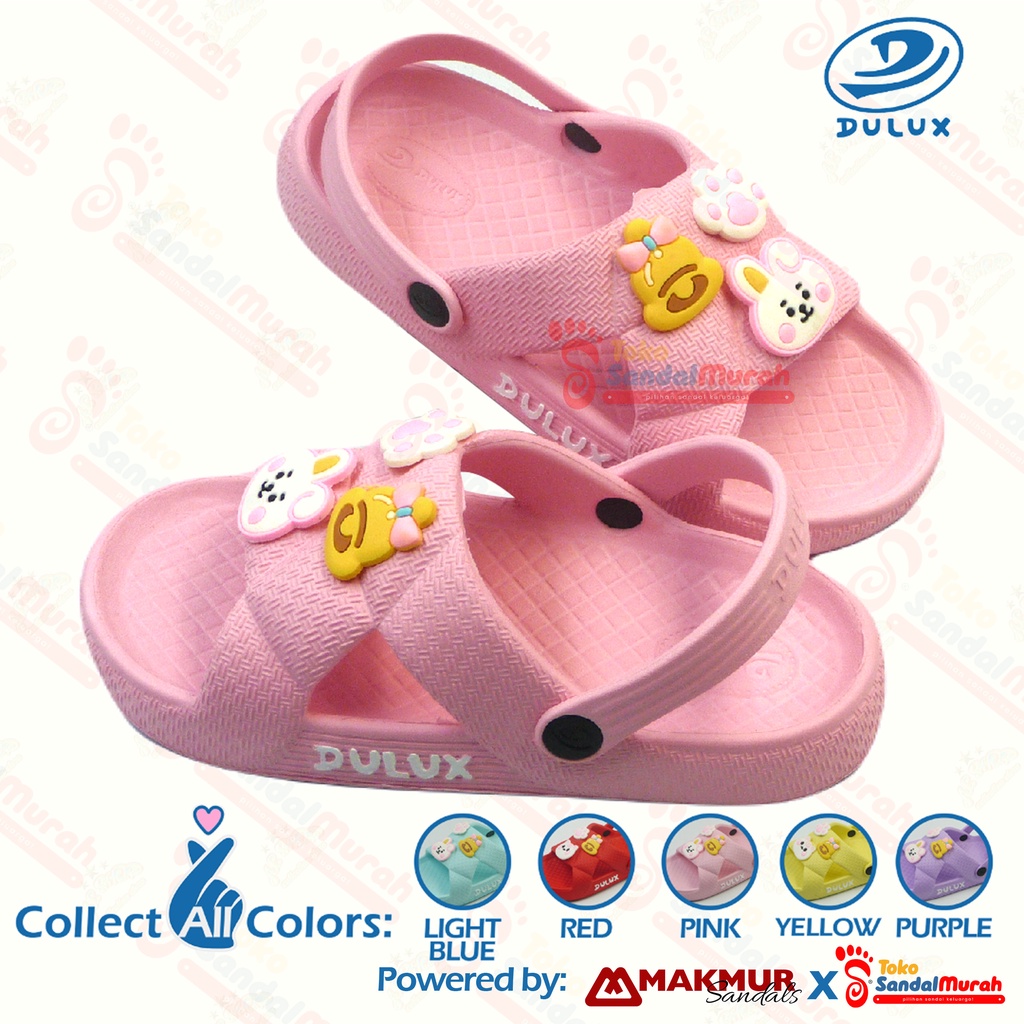 Toko Sendal Murah - Sandal Slop Anak Uk 25 - 30 / Sandal Anak Motif Kelinci / Sandal Slop Tali Anak Terbaru / Sandal Lucu Nyaman Kekinian [Toko Sendal Murah M 539 D]