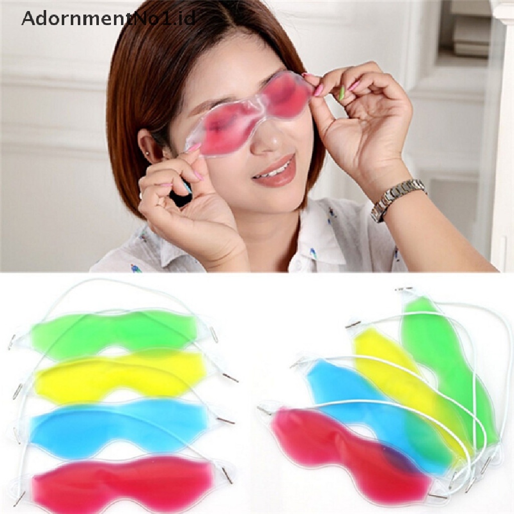 [AdornmentNo1] Gel Eye Mask Cold Pack Hangat Panas Es Dingin Menenangkan Mata Capek &amp; Pad Sakit Kepala [ID]