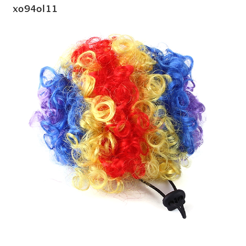 Xo Wig Hewan Peliharaan Meledak Kepala Datar Poni Kepang Kucing Anjing Halloween Wig Natal OL