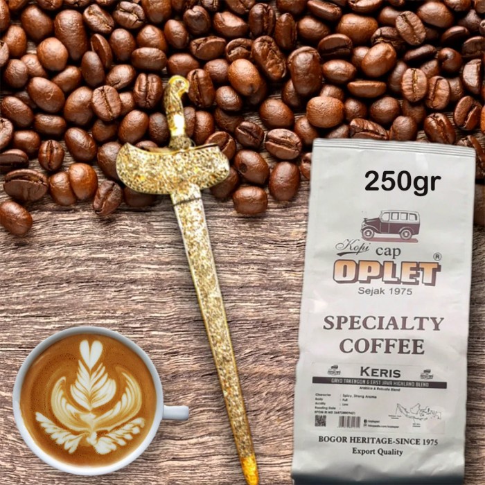 

Discount KOPI OPLET SPECIALTY COFFEE - KERIS BLEND (GAYO & E. JAVA) - 250gr /KOPI EUBE/KOPI KAPAL
