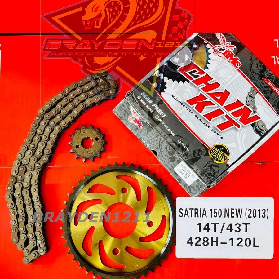 GEAR SET SATRIA FU 150 NEW / GEAR PAKET SATRIA FU NEW 150 2013