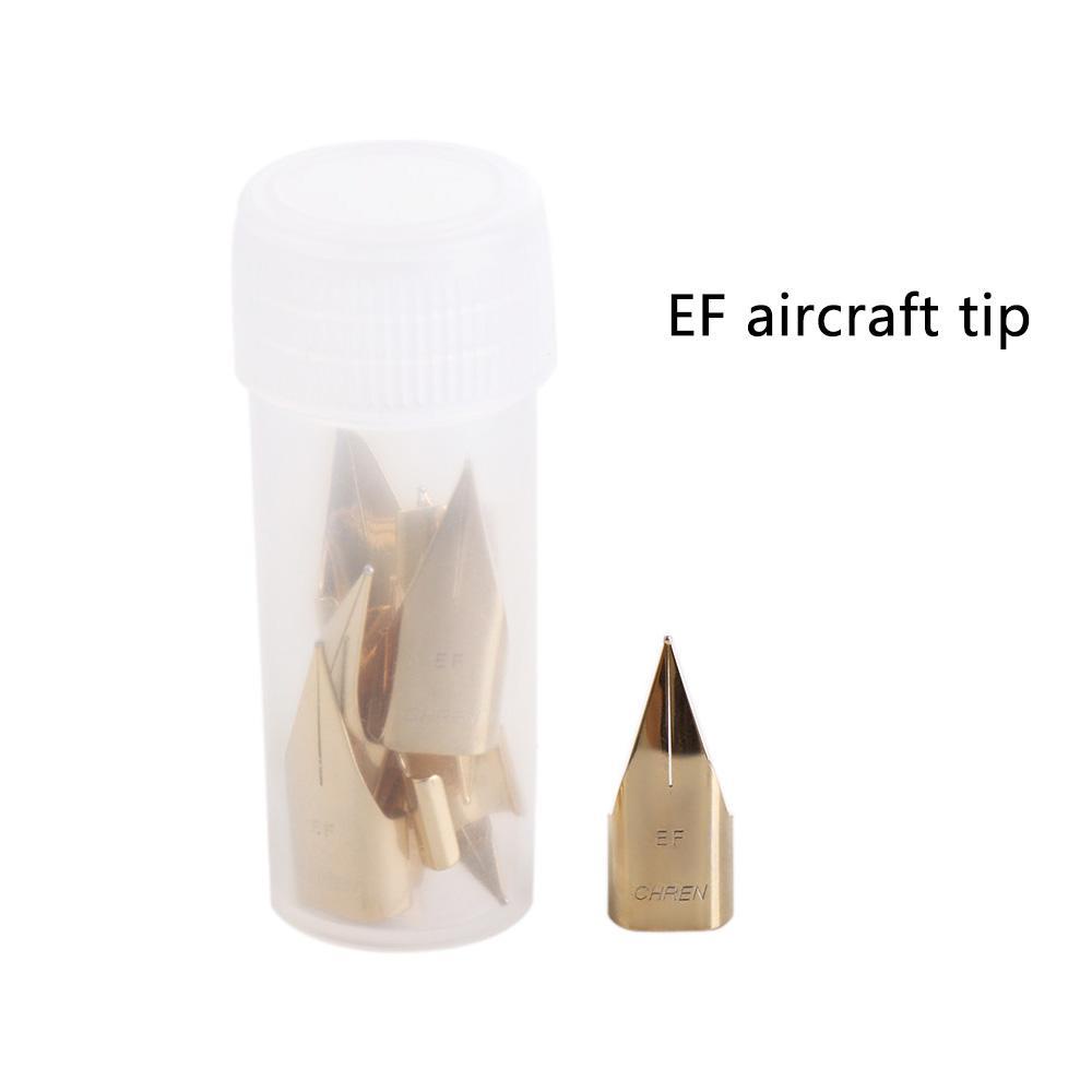 Agustina Fountain Pen Nibs 10 Pcs Kualitas Tinggi Kantor Sekolah Stationary Siswa Pulpen Aksesoris