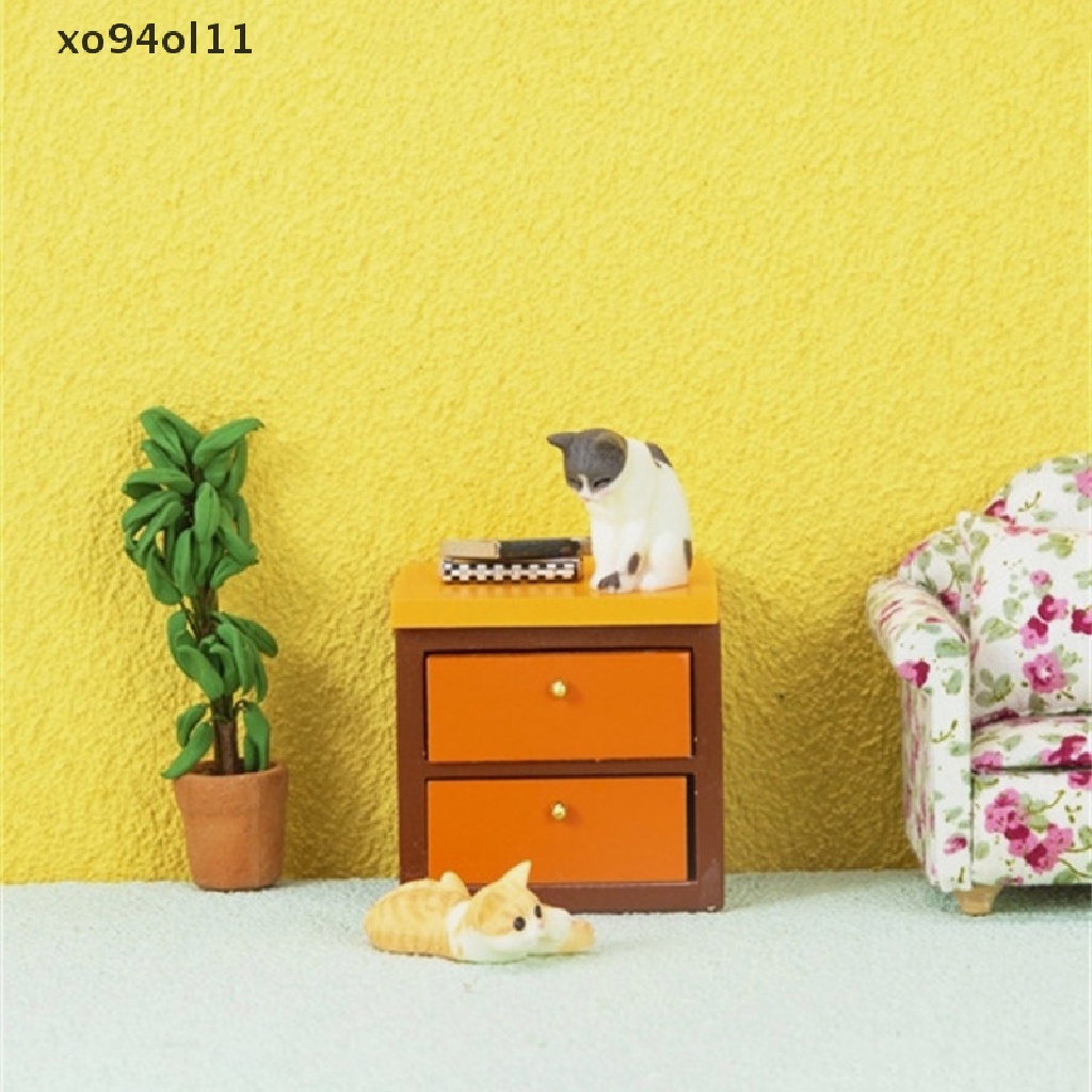 Xo 1: 12rumah Boneka Miniatur Nakas Bufet Hiasan Furniture Dekorasi Rumah Mainan OL