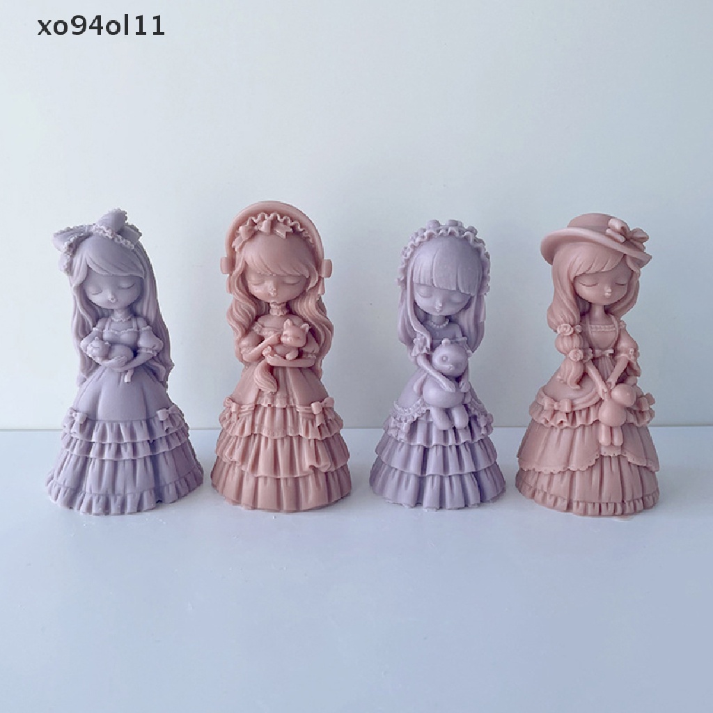 Xo Doll Cetakan Silikon Gypsum Doll Dekorasi Cetakan Lem Menjatuhkan Cetakan DIY Doll Photography Props Mold OL