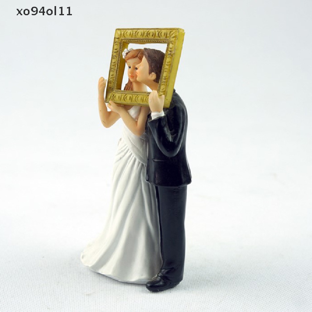 Xo 12gaya Fashion Resin Sintetis Pengantin Patung Pernikahan Topper Kue Craft OL