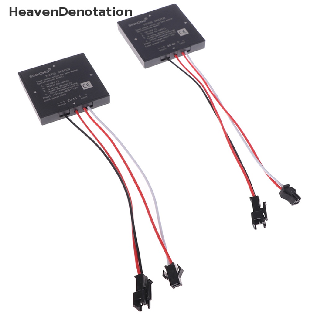 [HeavenDenotation] 5-12v Saklar Cermin Kamar Mandi Touch Switch Sensor Untuk Lampu Led Mirror Headlight HDV