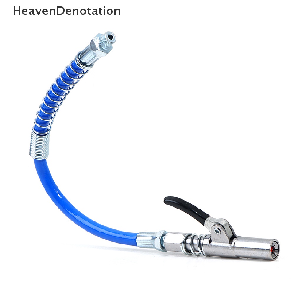 [HeavenDenotation] Heavy-duty Quick Release Grease Gun Coupler Dua Tekan Mudah Didorong Aksesoris HDV