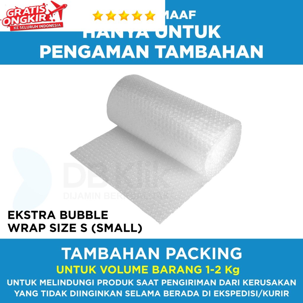 

Extra Bubble Wrap Size S (Small)