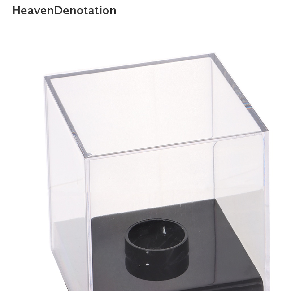 [HeavenDenotation] Kotak Display Dudukan Baseball Bening Dengan Case Perlengkapan Olahraga Tahan Debu HDV
