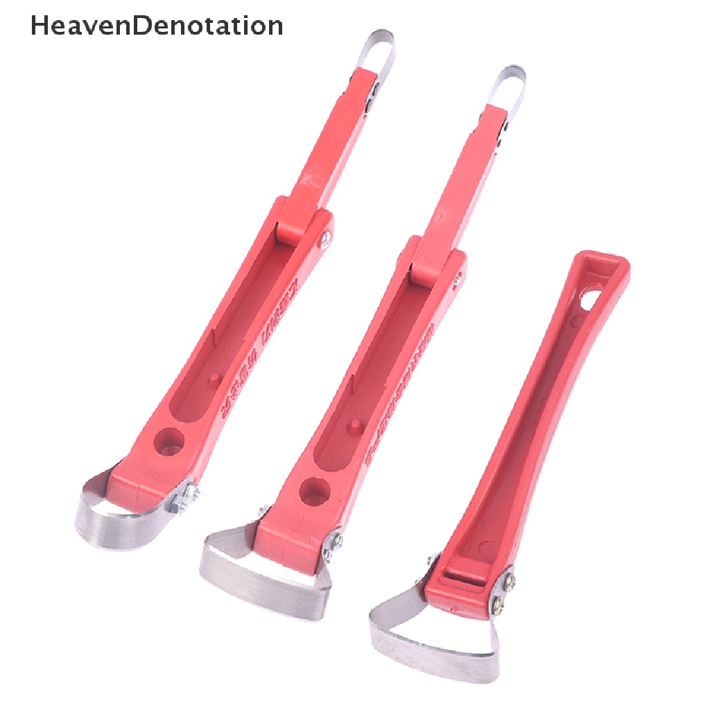 [HeavenDenotation] Tree Bark Scraper Gardening Alat Penghilang Pencukur Kulit Kayu Lipat Log Peeler Debarking HDV