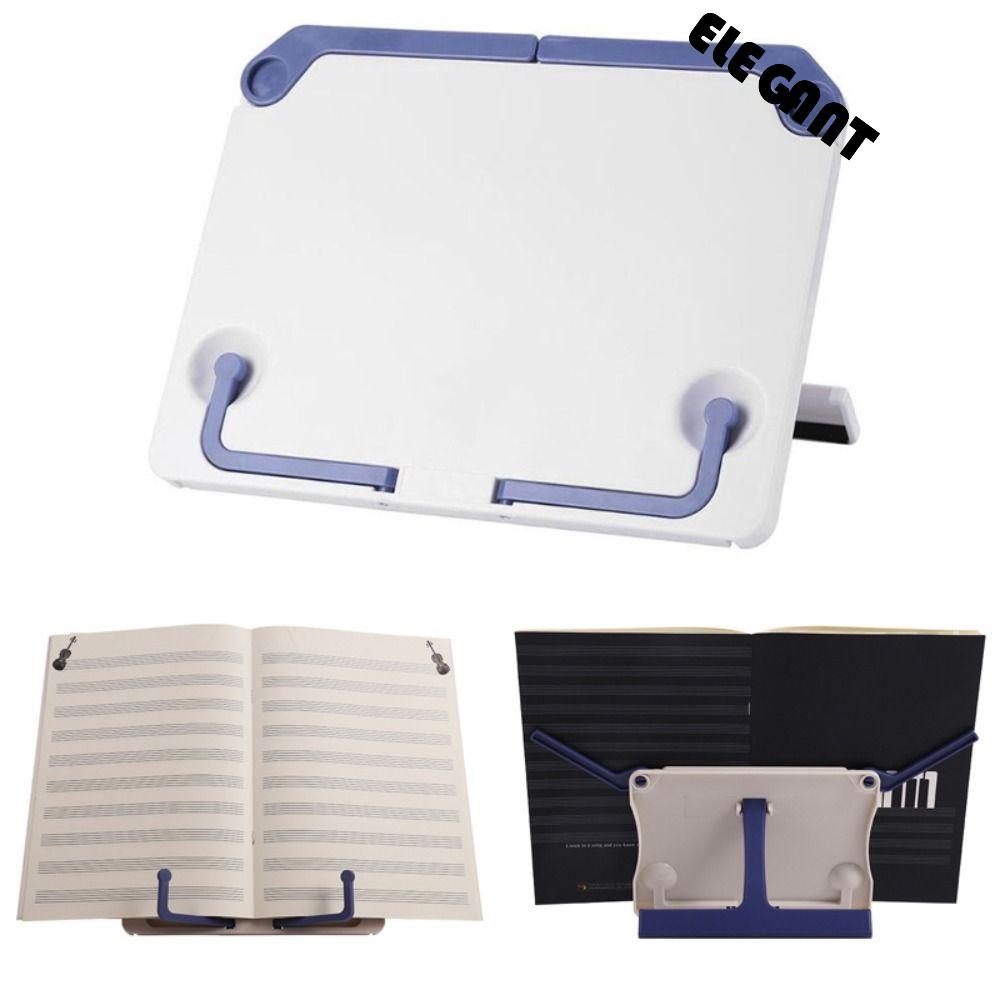 [Elegan] Book Stand Laptop Portable Multifungsi Siswa Alat Tulis Kantor Perlengkapan Rak Resep Music Score Tablet Membaca Bookend Buku Text Reading Stand