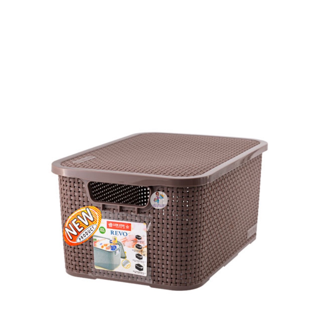 Keranjang Plastik Serbaguna Revo Storage Box No 12 CA 15  Lion Star