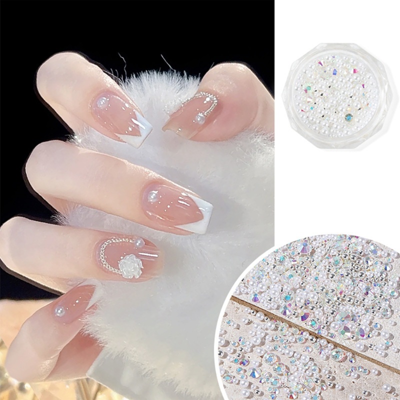 Siy 3D Pesona Kuku Lucu Auroras Camellia Resin AB Nail Art Perhiasan Bunga Elegan