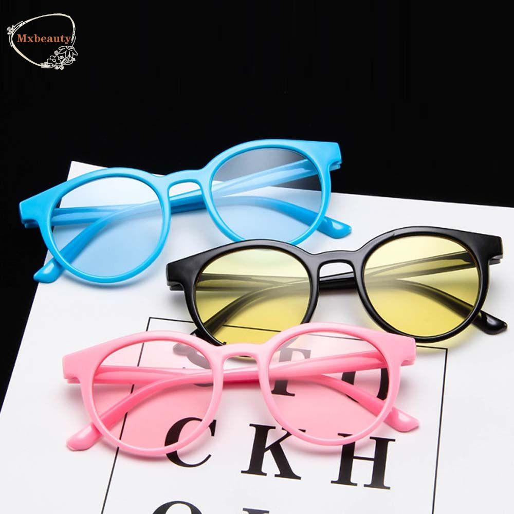 Mxbeauty Kacamata Hitam Anak-Anak Street Shot Outdoor Lucu Anak Laki-Laki Musim Panas Kacamata Vintage Anak Sunglasses