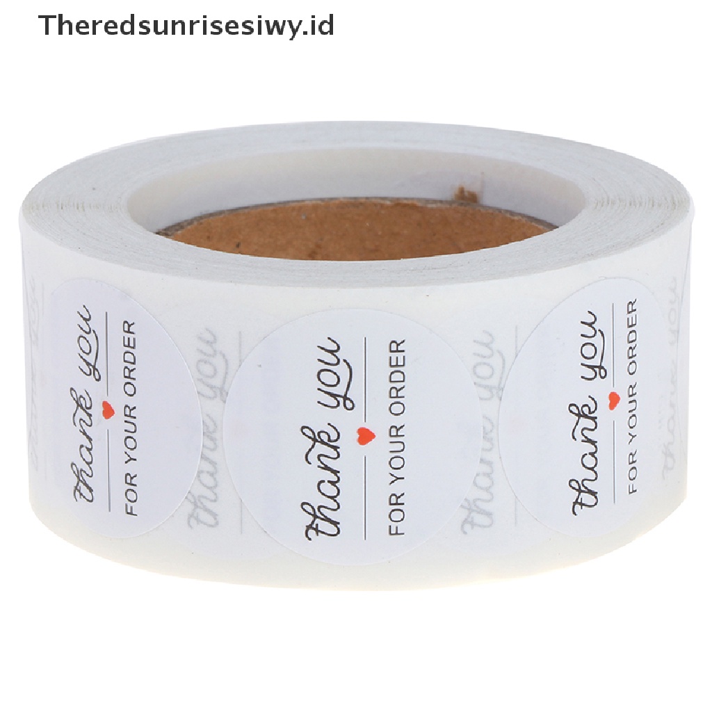 # Kado Mom &amp; PAPA DIY # &quot;Terima Kasih Untuk Pesananmu&quot; Stiker Segel Label 500pcs ers scrapbooking~