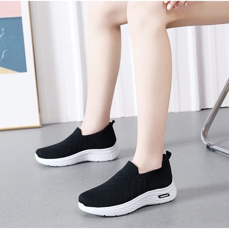 GROSIRTAS LV0293 Sepatu Wanita Sneakers Wanita Import Cewek Sport Shoes Kasual Fashion Shoes Wanita Non Ta