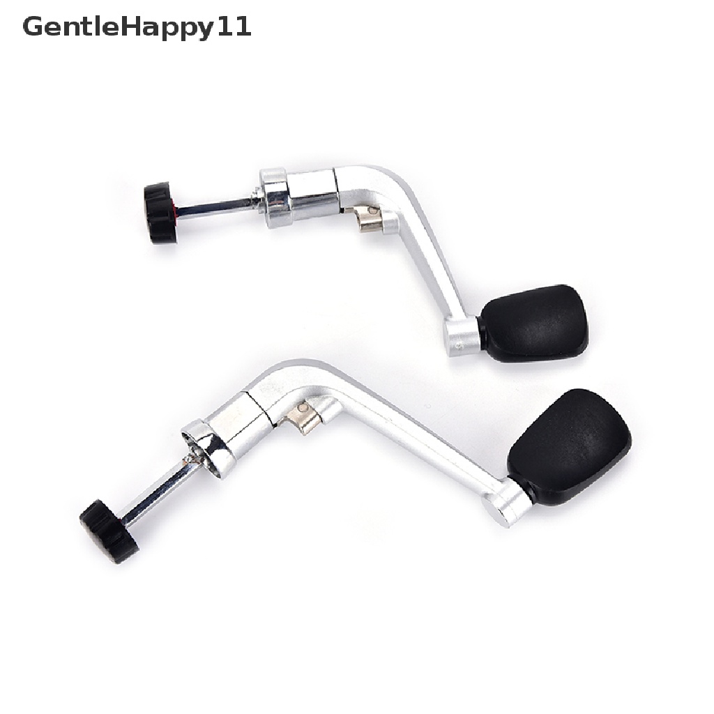 Gentlehappy Gulungan Pancing power hard handle Plastik Hitam Engkol Engkol arm spinning reel id