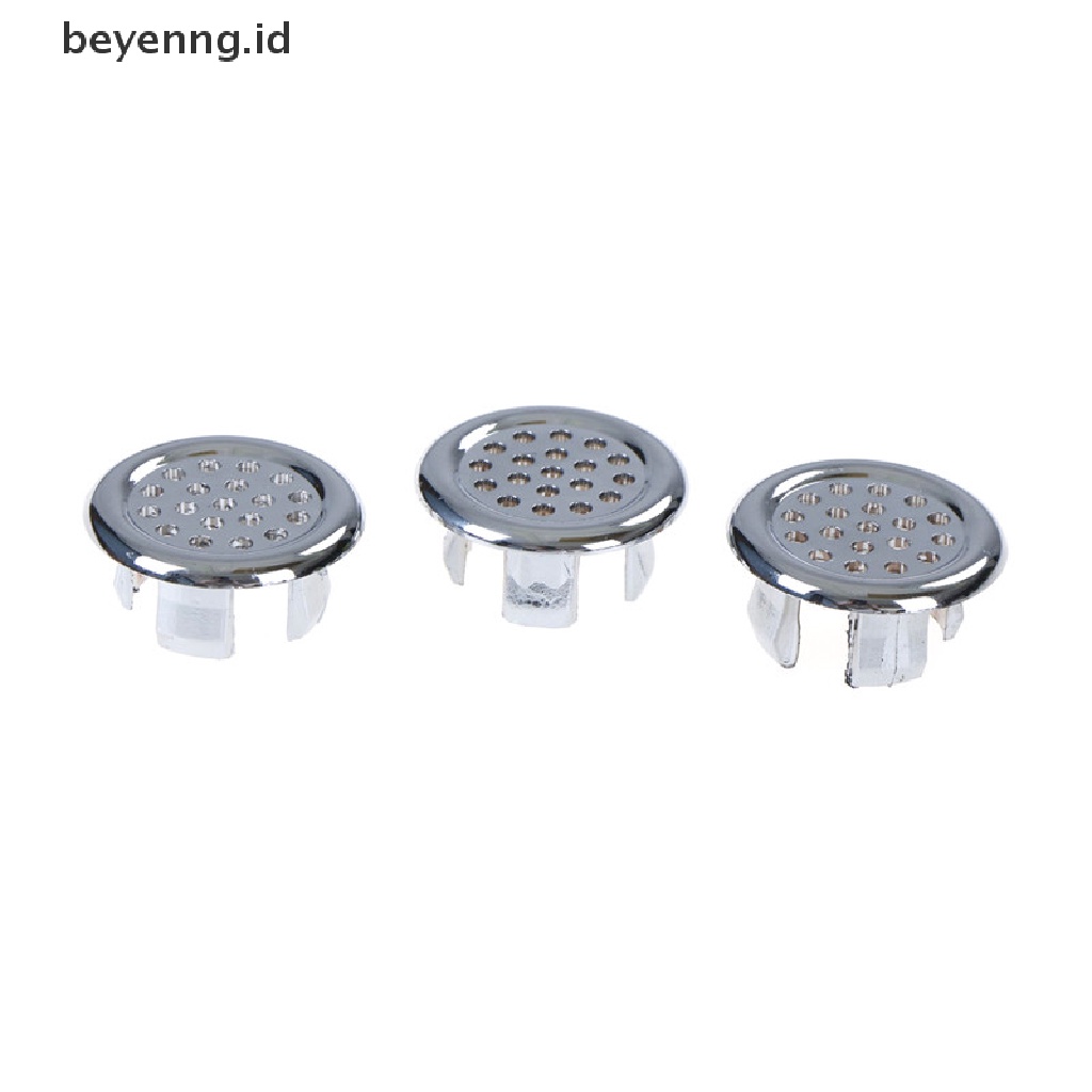 Beyen 3pcs Aksesori Wastafel Dapur Cincin Bulat Overflow Penutup Cadangan Colokan Limbah Saringan Wastafel Kamar Mandi Basin Sink Drain ID