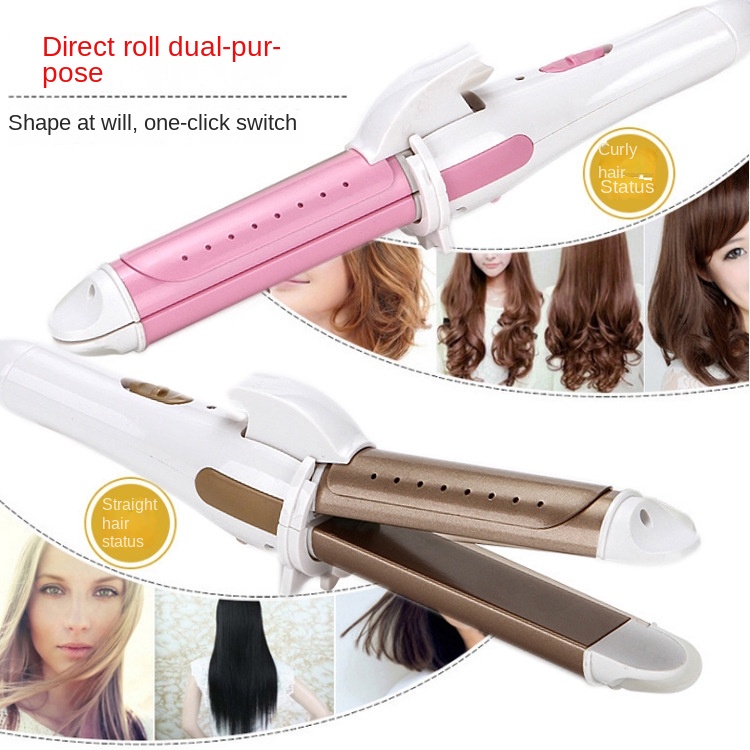 Hair Curling Iron Styling Alat Pengeriting &amp; Pelurus Rambut Profesional