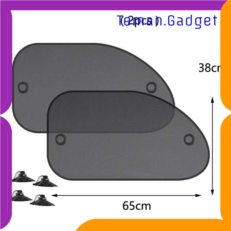 TD - OTO Mayitr Pelindung UV Jendela Mobil Car Sun Shade Visor 2 PCS - GS-005