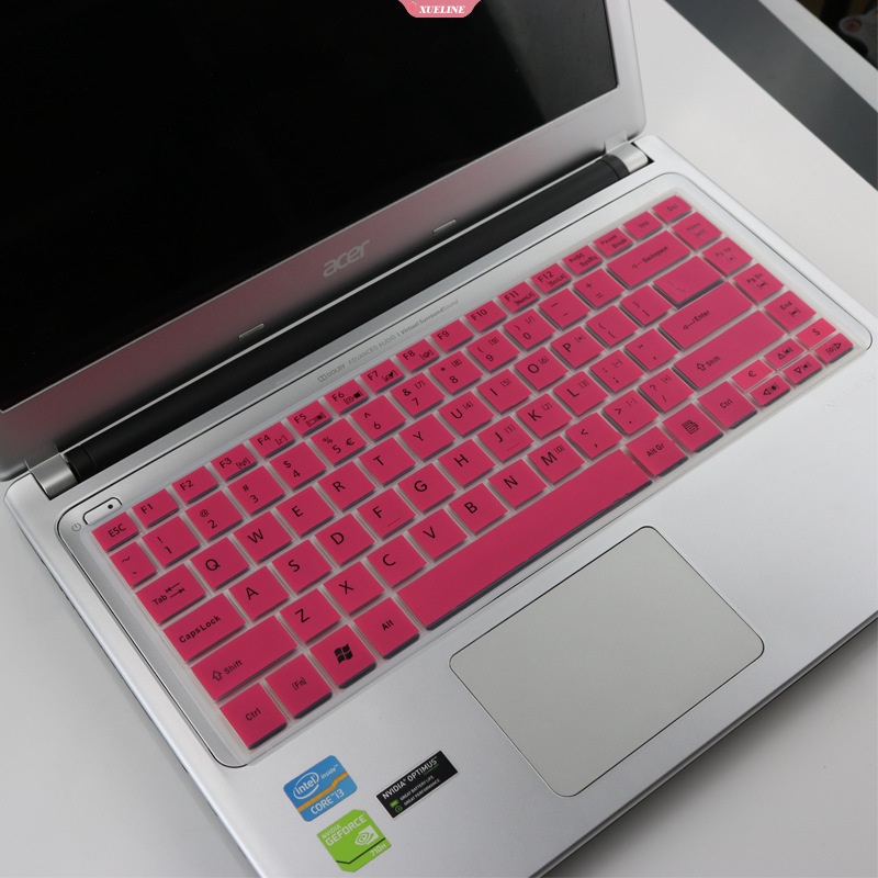 156inci Pelindung Penutup Keyboard Notebook Laptop Kulit Pelindung Silikon Untuk Acer ZQT ZQZ E1-471 E1-451G MS2378 E1-451 [ZXL]