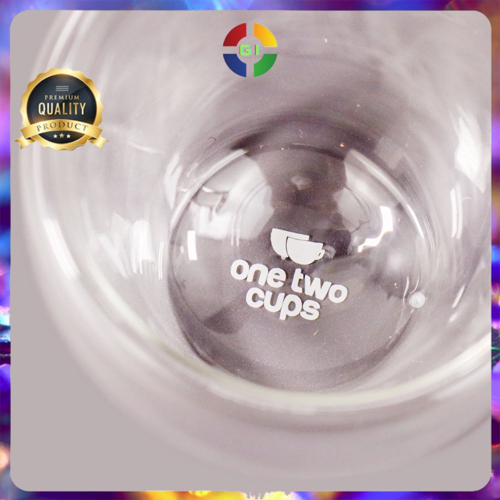 Cangkir Kopi Anti Panas Double Wall Glass Round 160 ml Transparent
