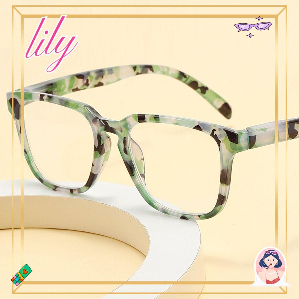 Lily Kacamata Baca Pelindung Mata Nyaman Frame Vintage Ultra Ringan