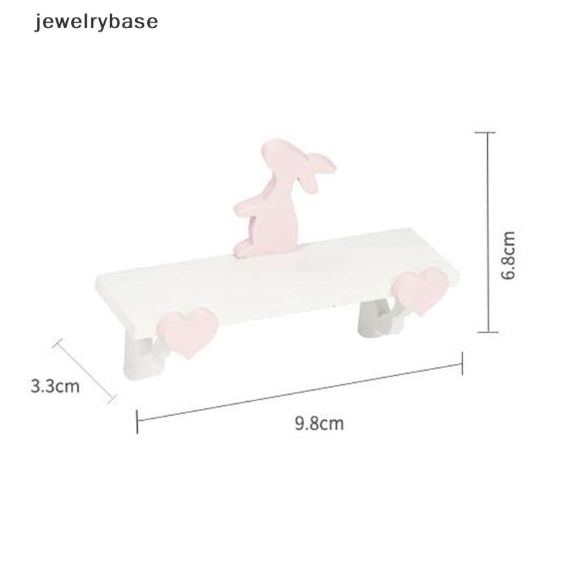 [jewelrybase] 1: 12rumah Boneka Miniatur Cinta Rak Penyimpanan Ruang Tamu Kamar Tidur Aksesoris Butik