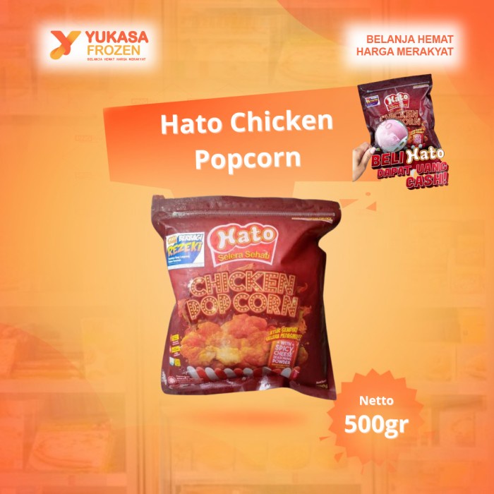 

Hato Chicken Popcorn 500gr