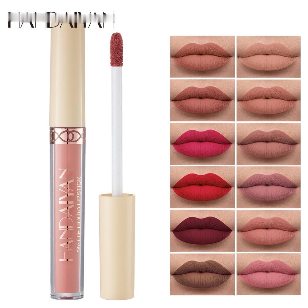 matte matte velvet 12 warna lip gloss lipstik cair lip glaze