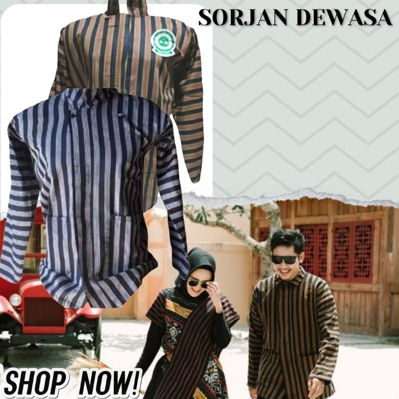 Lurik SURJAN LURIK JOGJA/BAJU ADAT JAWA