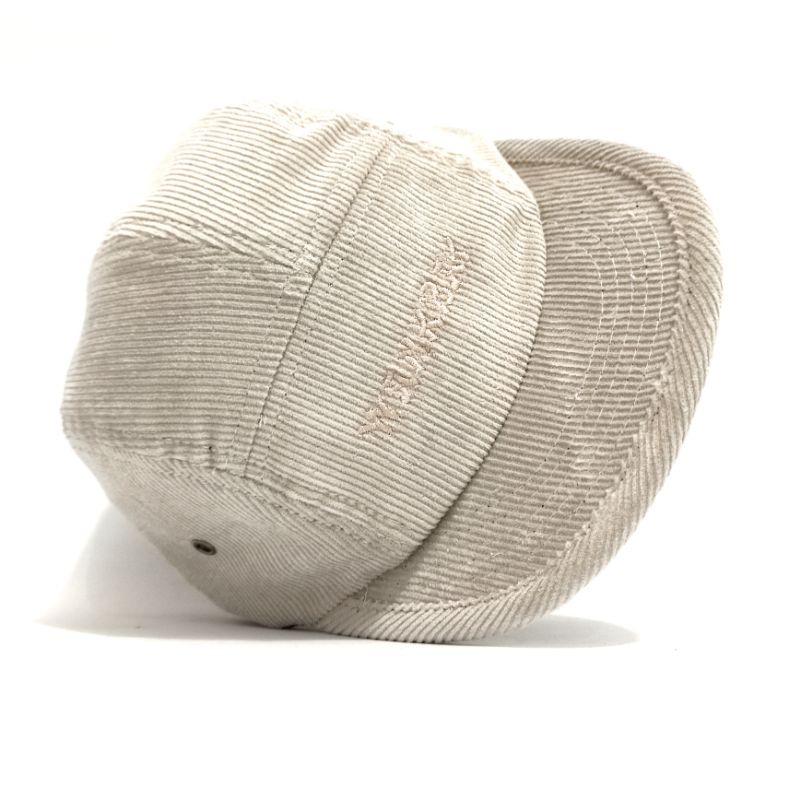 5 panel short cap/visor pendek corduroy wankbay Topi Distro original