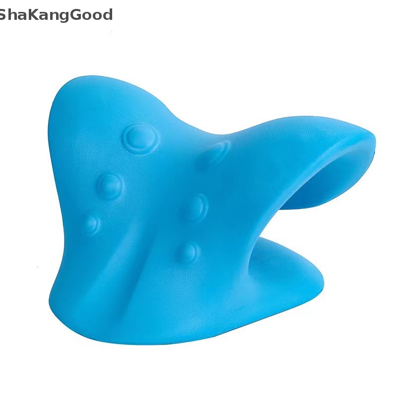 Skid Neck Shoulder Stretcher Relr Cervical Chiropractic Traction Device Bantal SKK