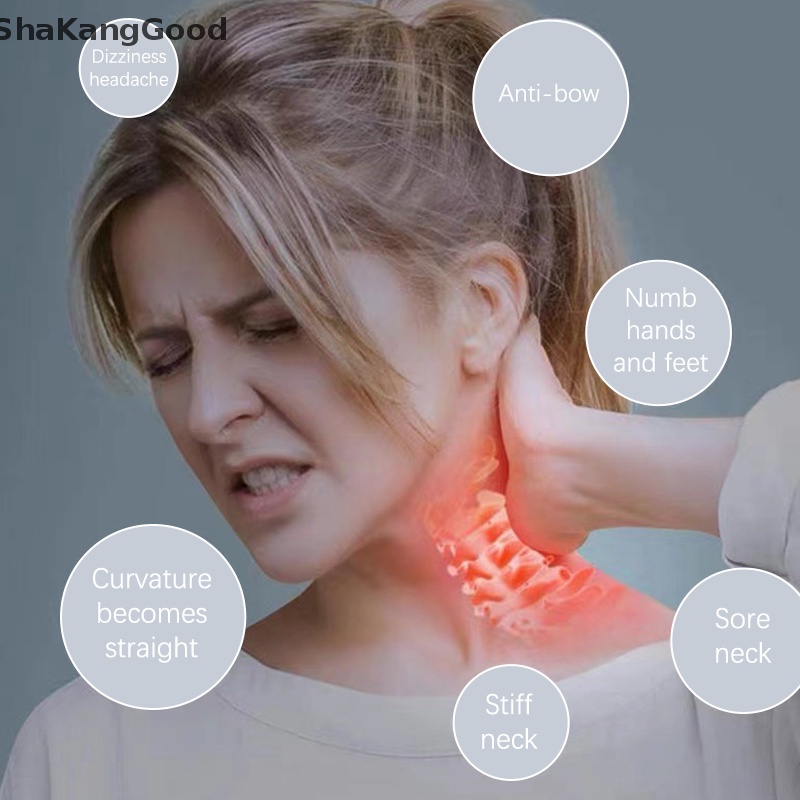 Skid Neck Shoulder Stretcher Relr Cervical Chiropractic Traction Device Bantal SKK