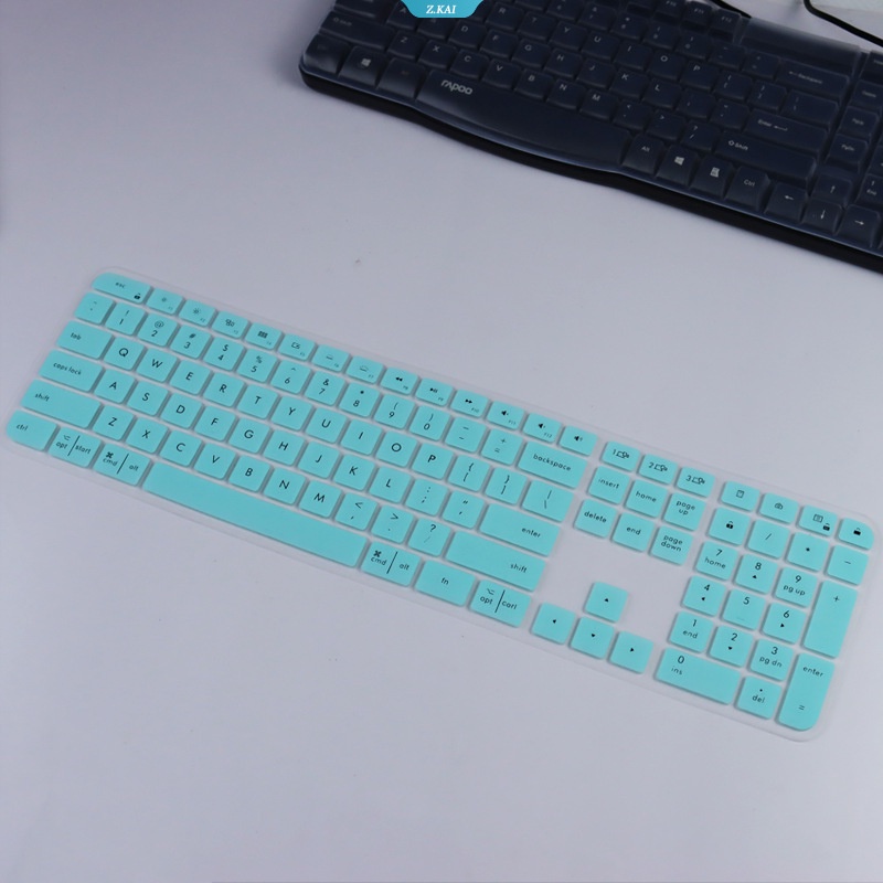 Desktop PC Model Logitech 14inch MX Keys Mini Soft Comfort TPU Silicone Keyboard Cover Tahan Debu Pelindung Keyboard Berkualitas Tinggi [ZK]