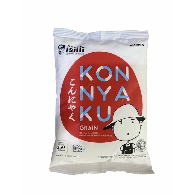 

Mr Ishii Konyaku / Shirataki Rice 250gr (CitraFood)