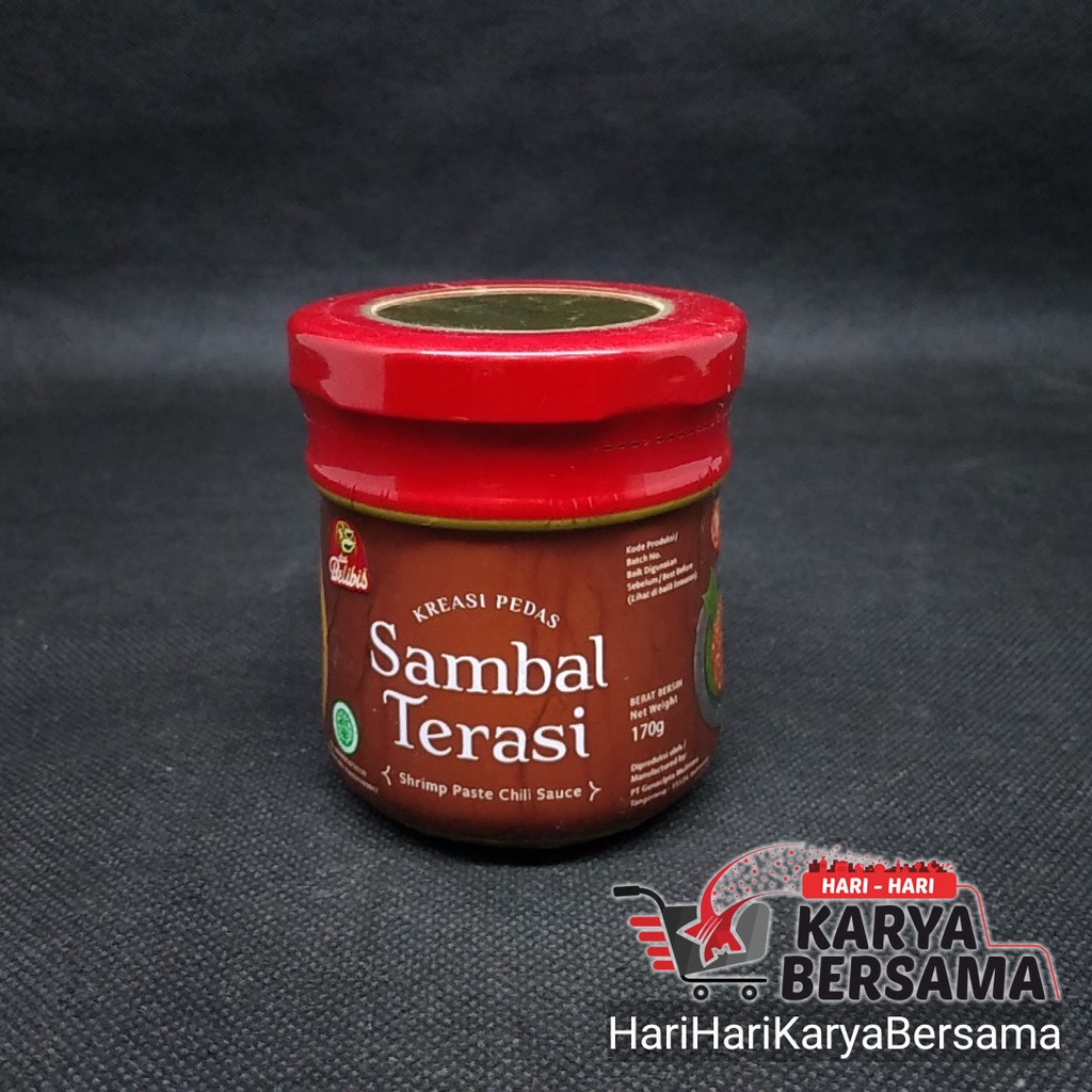 

DUA BELIBIS SAMBAL TERASI JAR 170GR