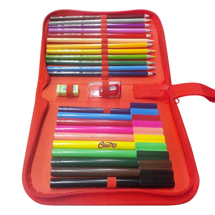 

Faber Castell Creative Coloring Set Paket Spidol Pensil Warna