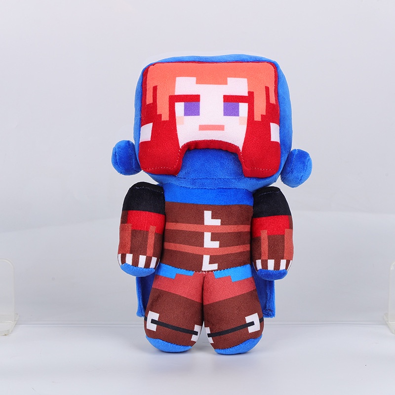 Minecraft Legends Mainan plush Boneka Boneka Lembut Figure Toys Anime Untuk Pesta Ulang Tahun Anak