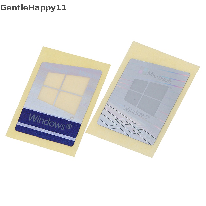 Gentlehappy 1/5pcs Windows10 WIN10 WIN11 Baru Logo Laptop Desktop Decor Sticker Label id