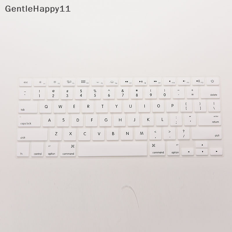 Gentlehappy Case Penutup Kulit Keyboard Bahan Silikon Untuk Macbook Air Pro 13 &quot;15&quot; 17inci id