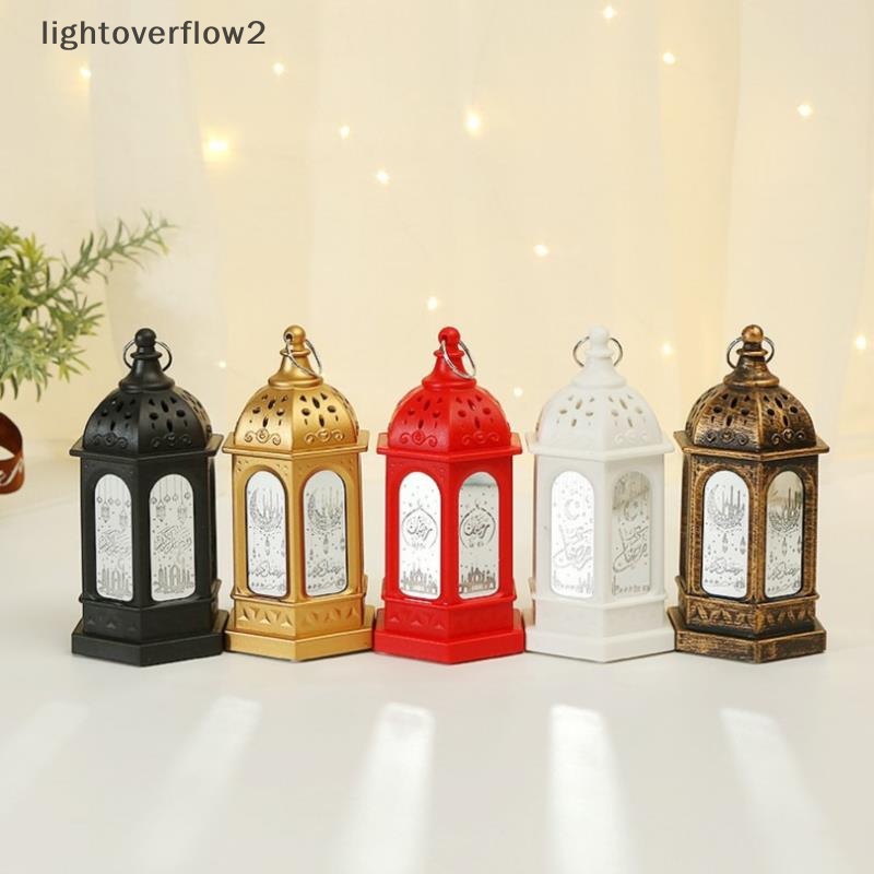 [lightoverflow2] Eid Mubarak Lampu String LED Dekorasi Ramadhan Untuk Rumah Decor Muslim Islami [ID]