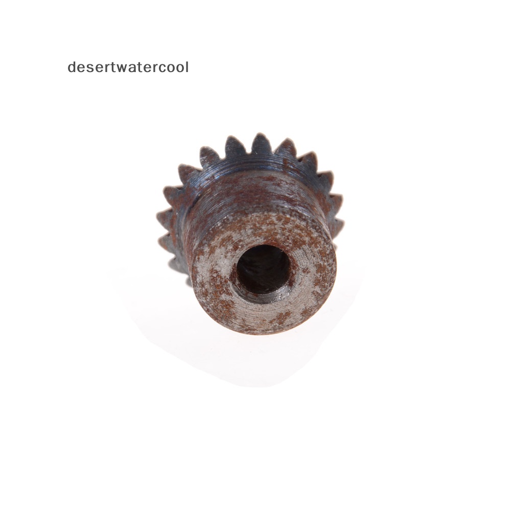 Deid 2pcs 7mm Metal Bevel Gear 1modul 20gigi Dengan Lubang Dalam 7mm 90derajat Martijn