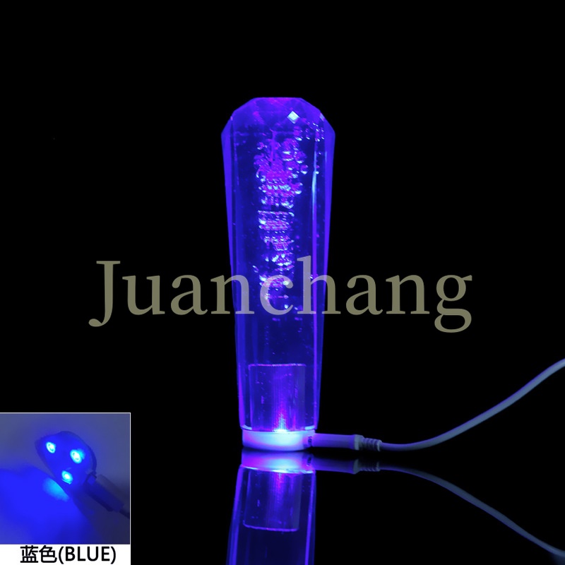 1pcs 15mm Universal Acrylic Crystal Bubble Car Shift Knob AT/MT Car Gear Knob Stick Lever Head Shifter Aksesoris Mobil
