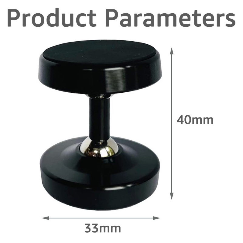 Tempat Handphone Portable Double Magnet /360° Angle Adjustable Universal Dashboard Mobil Dua Sisi Magnet Phone Stand