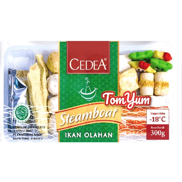 

CEDEA Steamboat TomYum set 300 gram (17 pcs)