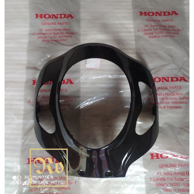 cover front Panel tameng body depan Scoopy new esp prestige sporty fashion black K2F 2021 2022 2023 